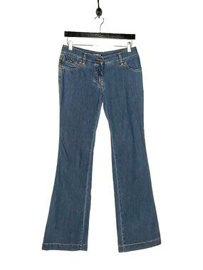 Dolce & Gabbana Vintage Blue Plaque Jeans